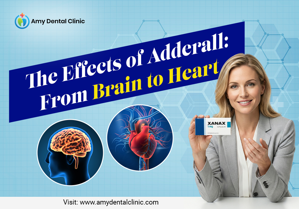 the effects of adderall from brain to heart